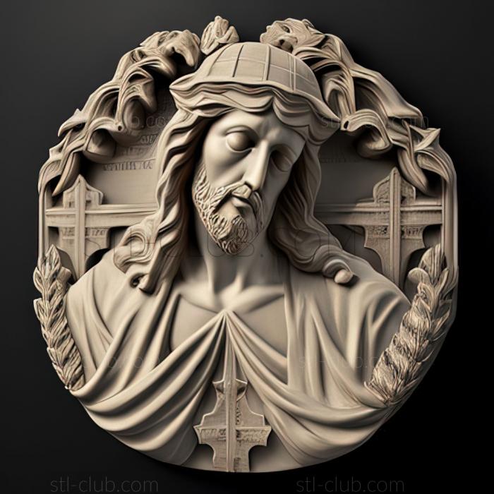 3D model st jesus (STL)